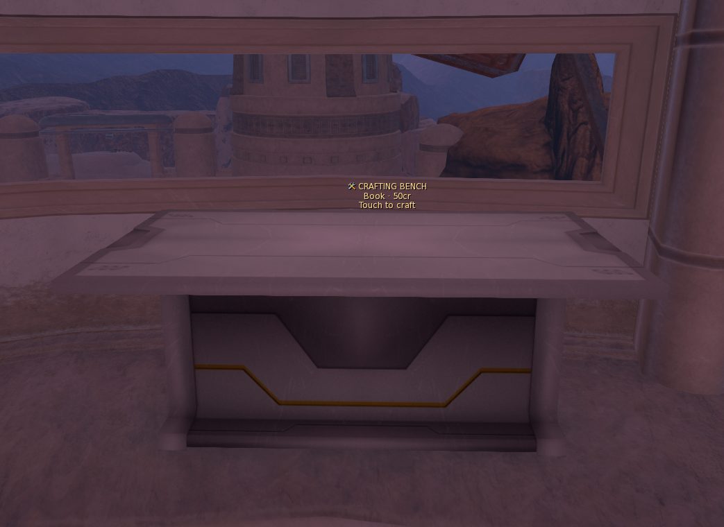 A Crafting Bench
