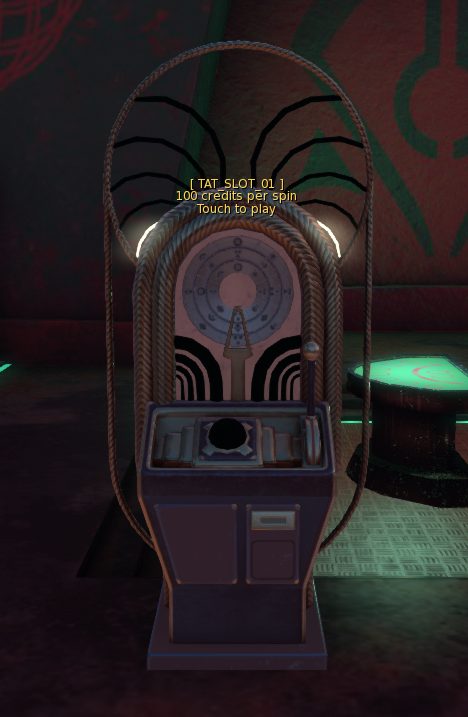 A slot machine
